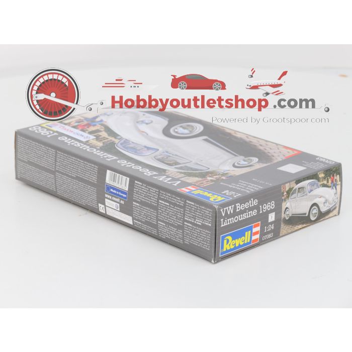 Schaal 1:24 Revell 07083 VW Beetle Limousine 1968 bouwpakket #6787