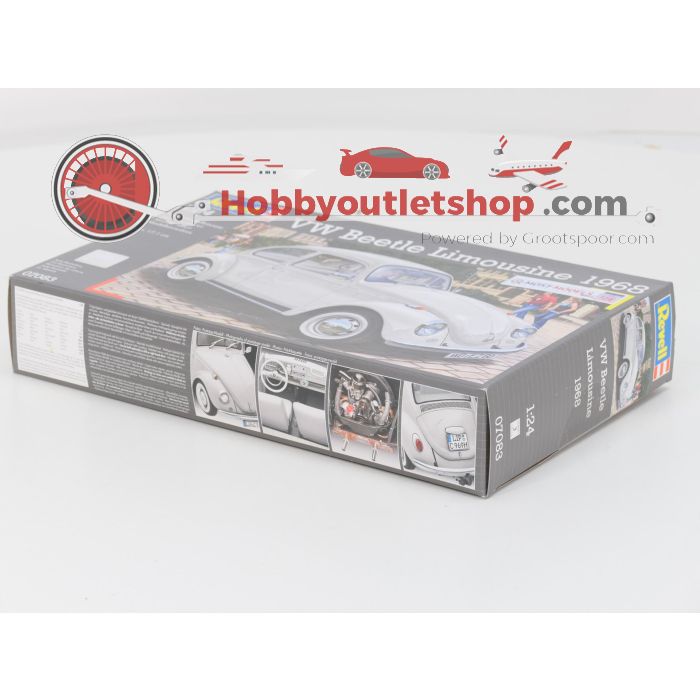 Schaal 1:24 Revell 07083 VW Beetle Limousine 1968 bouwpakket #6787