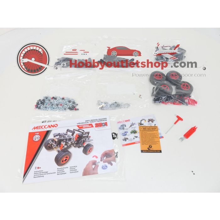 Meccano 17204 off-road racer 25 in 1 bouwpakket #6789