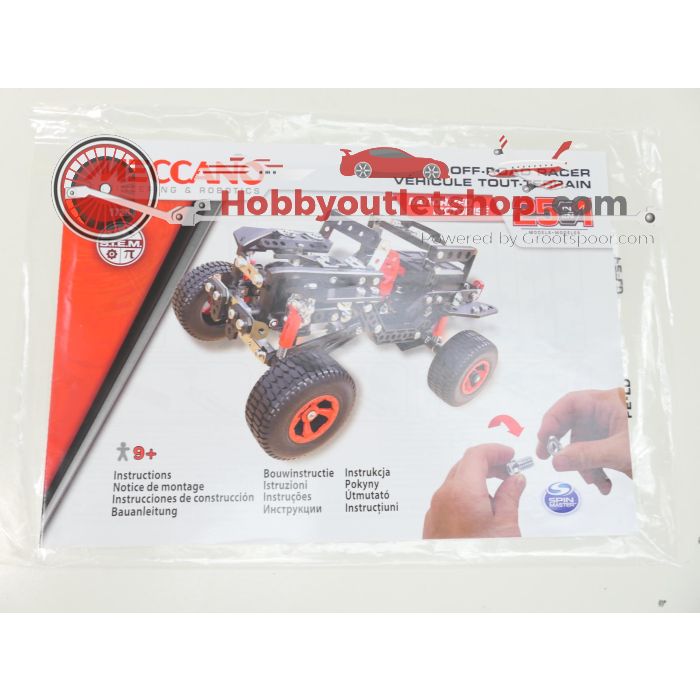 Meccano 17204 off-road racer 25 in 1 bouwpakket #6789