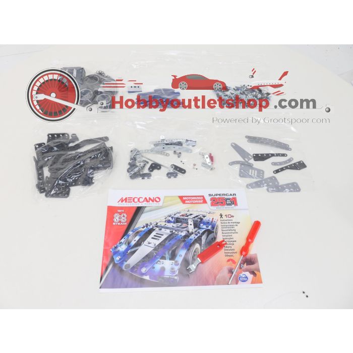 Meccano 18211 supercar 25 in 1 bouwpakket #6790
