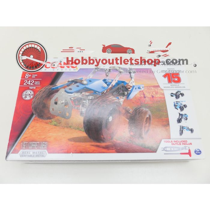 Meccano 16210 off-road rally 15 in 1 bouwpakket #6791