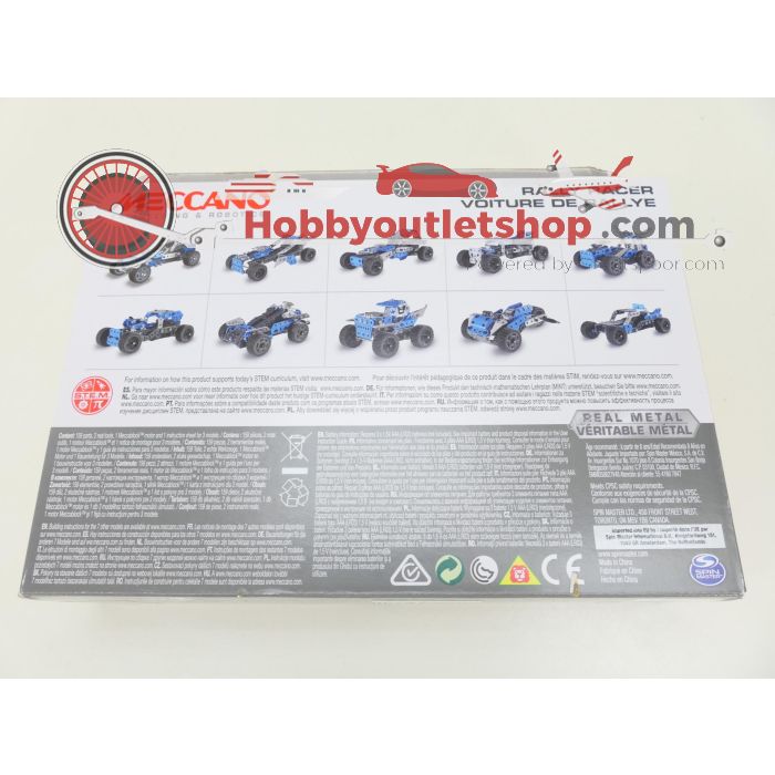 Meccano 18203 Rally racer 10 in 1 bouwpakket #6792