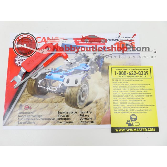 Meccano 18203 Rally racer 10 in 1 bouwpakket #6792