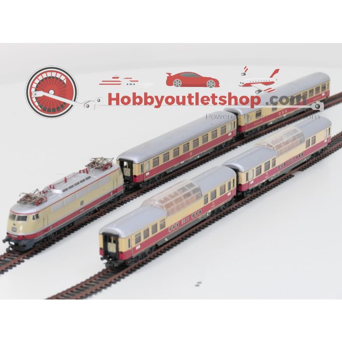 Schaal H0 Märklin 3053, 4090, 4085 en 4087 TEE-treinset van de DB #6817