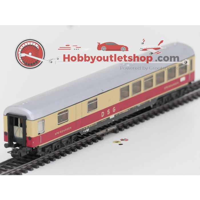 Schaal H0 Märklin 3053, 4090, 4085 en 4087 TEE-treinset van de DB #6817