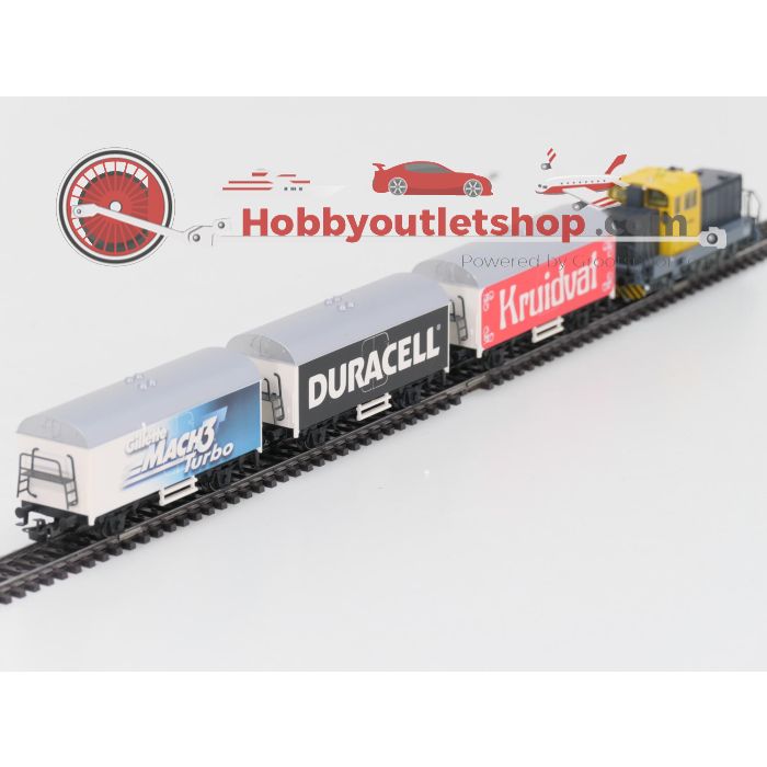 Schaal H0 Märklin 29159 startset goederentrein met DHG 700-C van de NS. Delta/digitaal #6820