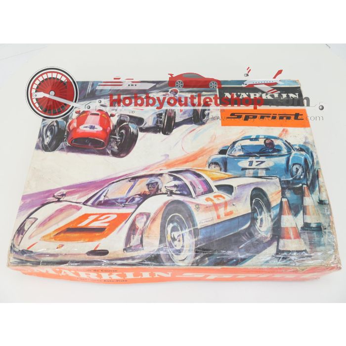 Schaal 1:32 Märklin 1403 racebaan met Porsche #6970