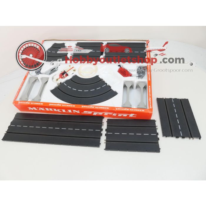 Schaal 1:32 Märklin 1403 racebaan met Porsche #6970