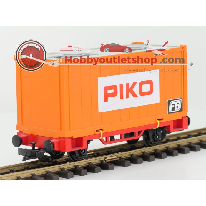 Playmobil 4113 containerwagen met Piko FB logo - sku: 20250508020946 - Gebruikt - Goede staat - Afbeelding 2