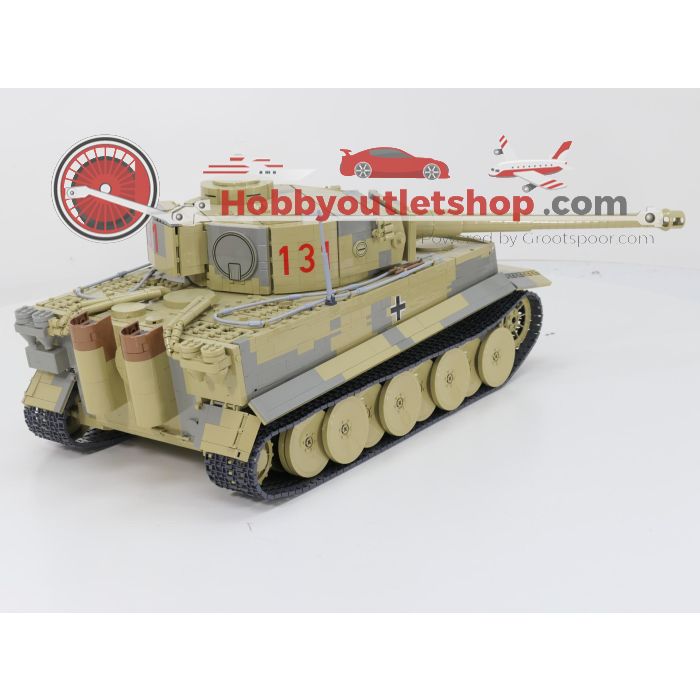 Schaal 1:12 Cobi 2801 PzKpfw gevechtsvoertuig VI Tiger '131' - Executive Edition #7682 - sku: 20250529013838 - Gebruikt - Zeer goede staat - Afbeelding 4