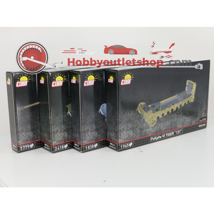 Schaal 1:12 Cobi 2801 PzKpfw gevechtsvoertuig VI Tiger '131' - Executive Edition #7682 - sku: 20250529013838 - Gebruikt - Zeer goede staat - Afbeelding 8