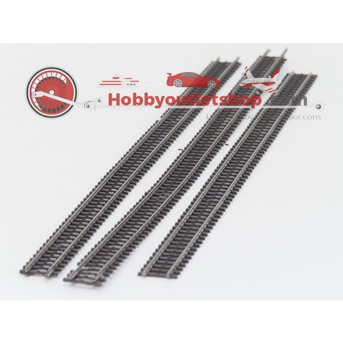 Schaal H0 Märklin 2205 assortiment flexibele K-rail 900 mm ca. 514 cm #7749