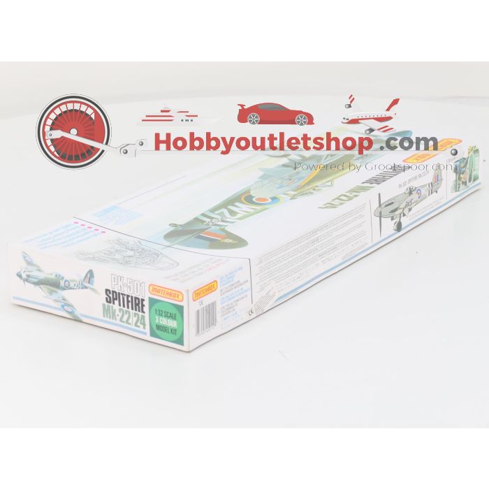 Schaal 1:32 Matchbox PK-501 bouwdoos Spitfire Mk-22/24 new old stock #7979 - sku: 20250723105459 - Nieuw - Afbeelding 5