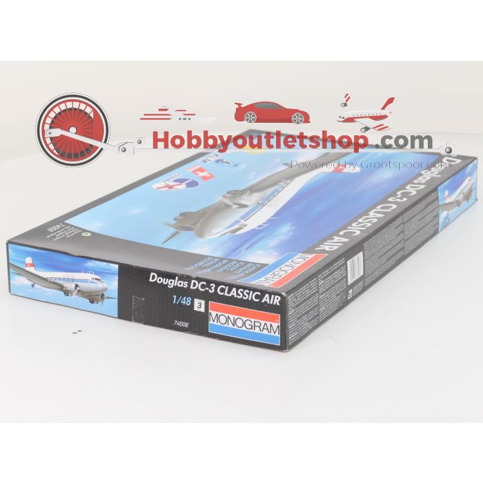 Schaal 1:48 Monogram 74008 bouwdoos Douglas DC-3 #7982