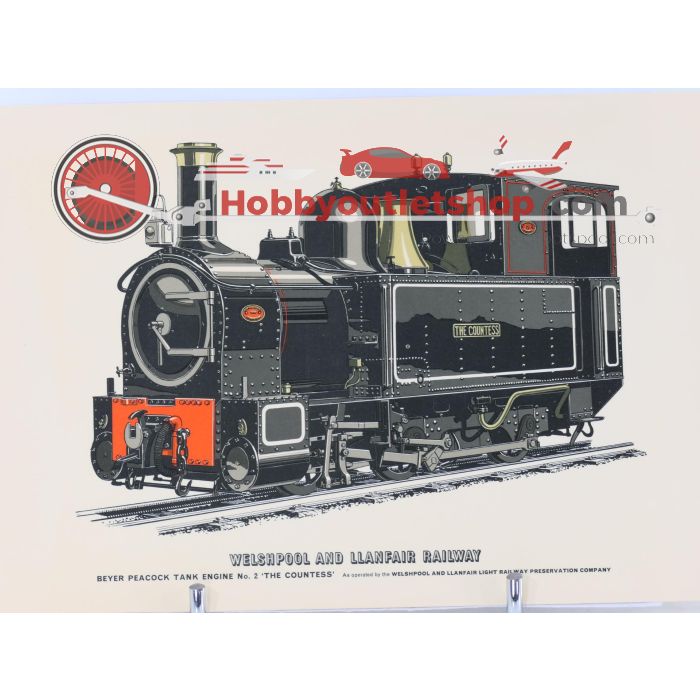Set van 3 UK steam loco's