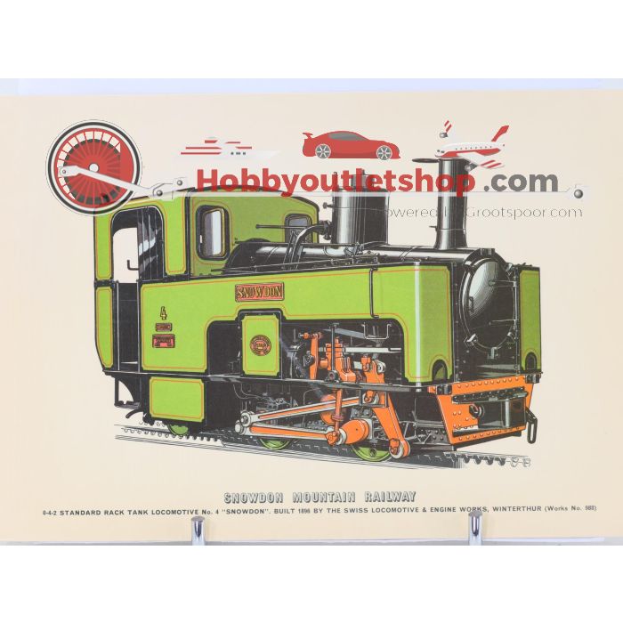 Set van 3 UK steam loco's
