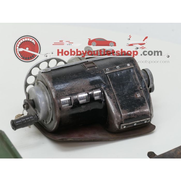 MYCALEX & TIM F93 + Original Metall Box Ticket machine ca. 1930