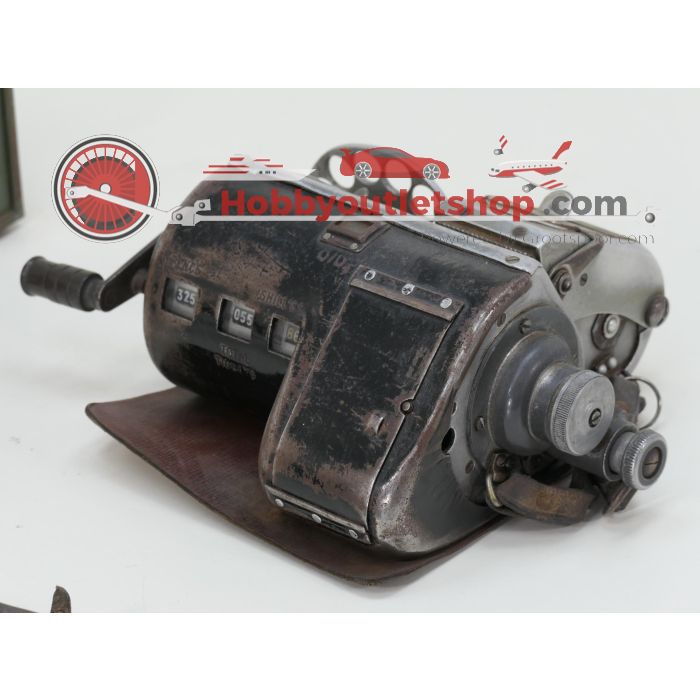 MYCALEX & TIM F93 + Original Metall Box Ticket machine ca. 1930