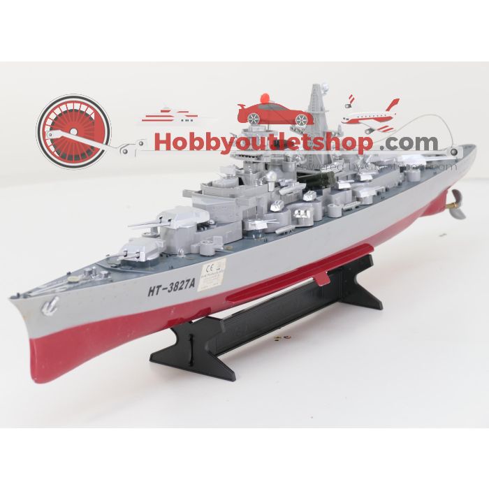 Schaal 1:360 Heng Tai HT-3827A battleship R/C #8094 BASTLER, MISSING PARTS