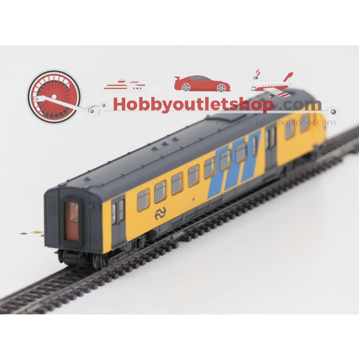 Schaal H0 Piko 57322 elektrisch treinstel 'Hondekop' van de NS Digitaal #8110
