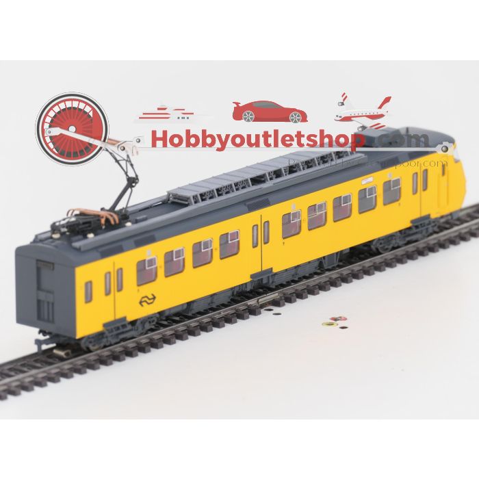 Schaal H0 Fleischmann 1471 elektrisch treinstel 'City Pendel' van de NS #8114