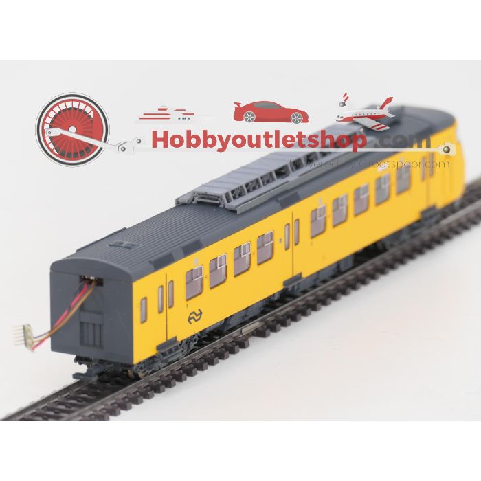 Schaal H0 Fleischmann 1471 elektrisch treinstel 'City Pendel' van de NS #8114