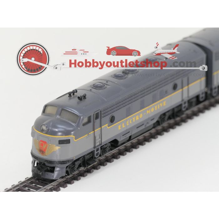 Schaal H0 Märklin 2249 dieselelektrische locomotief EMD F7 GM #8125