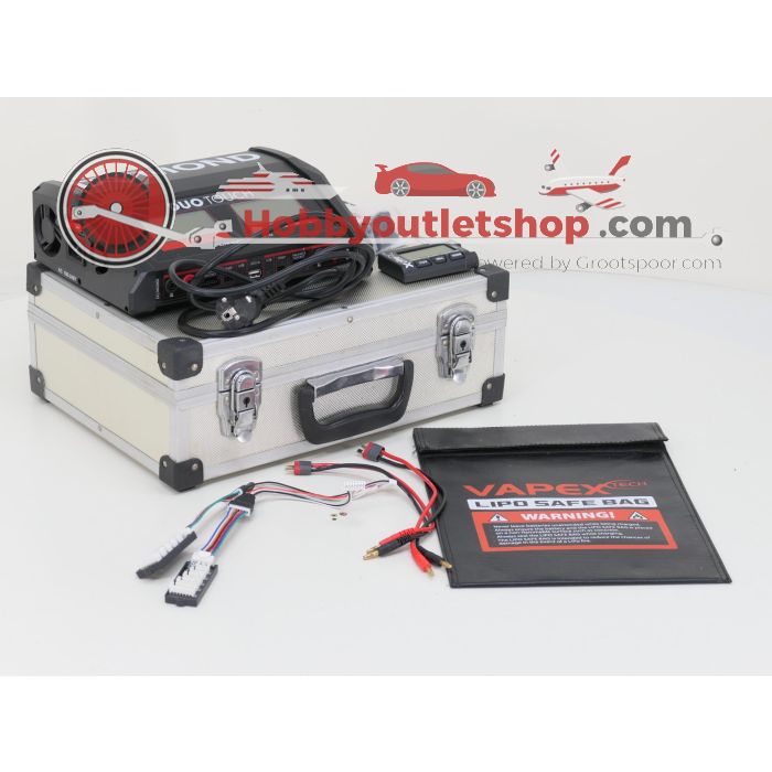 Oplaadset voor Lipo-accu's met Carson Dragster brushed ESC #8162