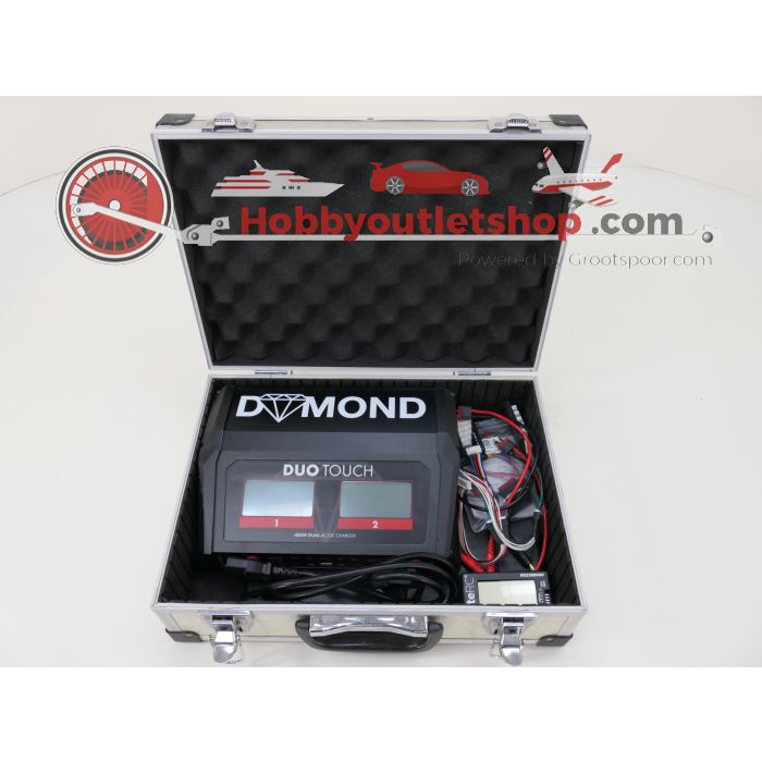 Oplaadset voor Lipo-accu's met Carson Dragster brushed ESC #8162