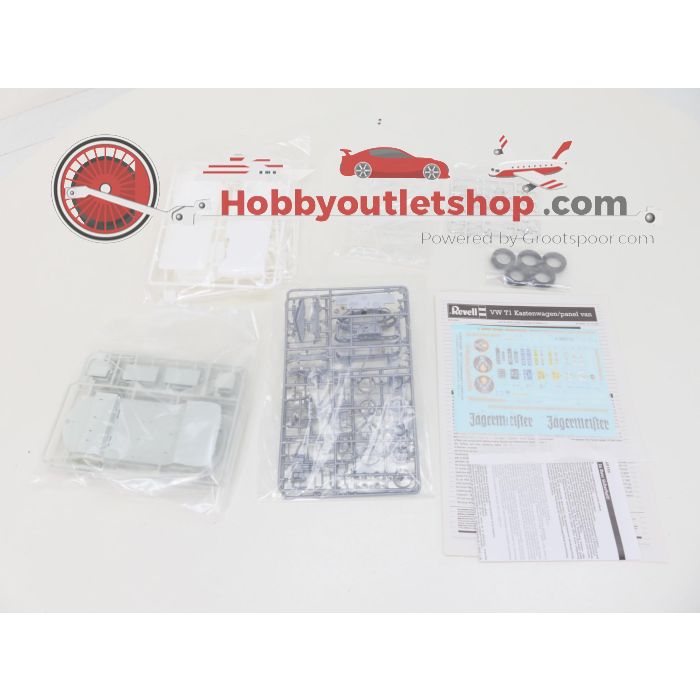 Schaal 1:24 Revell 07076 VW T1 kastenwagen/panel van bouwpakket #8163 - sku: 20250903032846 - Gebruikt - Nieuwstaat - Afbeelding 3