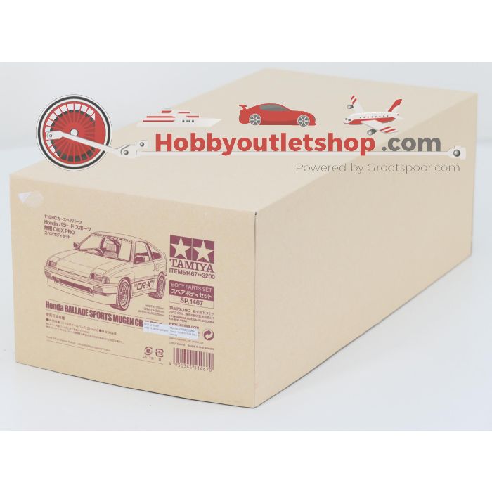 Schaal 1:10 Tamiya 51467 RC Body Set “Mugen CR-X Pro” #8167 - sku: 20250904092028 - Used - Like new - Photo 6