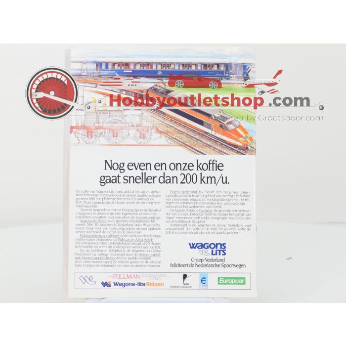 Set van 3 boeken van de Nederlandsche spoorwegen #8232