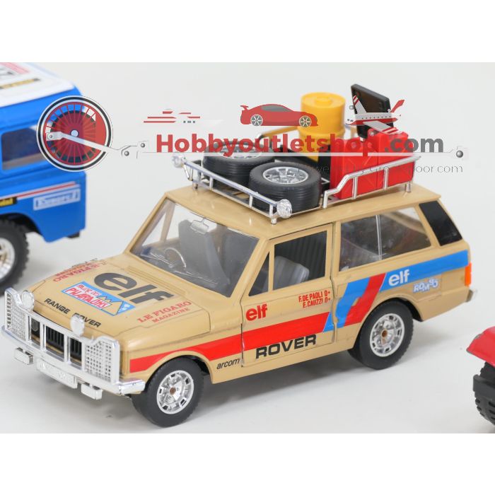 1:24   Set 4x Offroad auto's Land Rover en Jeep #GS02