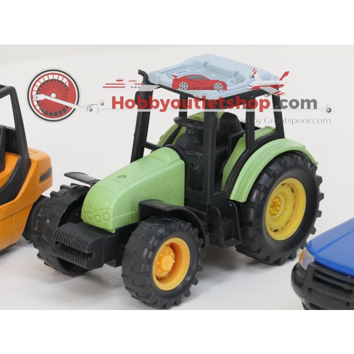 1:24  Set 5 zware voertuigen + Freelander 1:18 #GS07