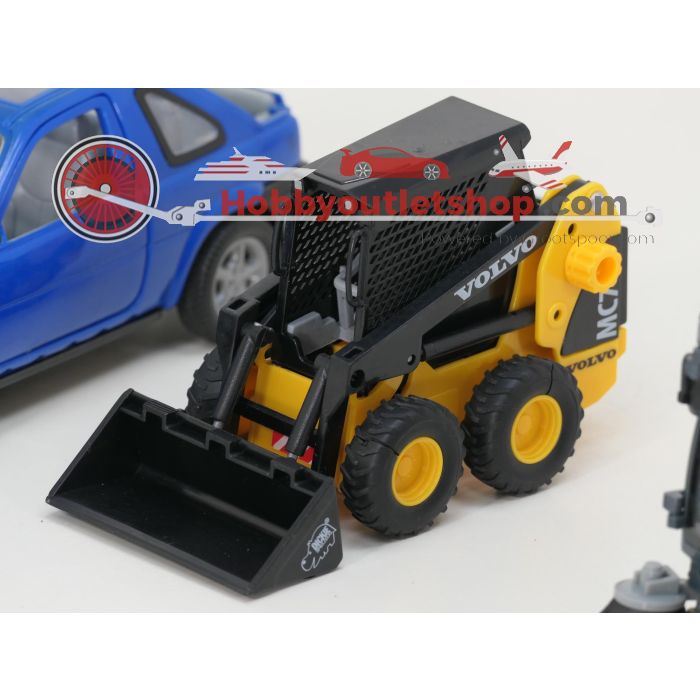 1:24  Set 5 zware voertuigen + Freelander 1:18 #GS07