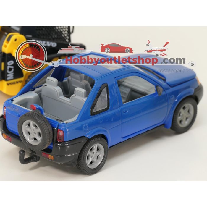 1:24  Set 5 zware voertuigen + Freelander 1:18 #GS07