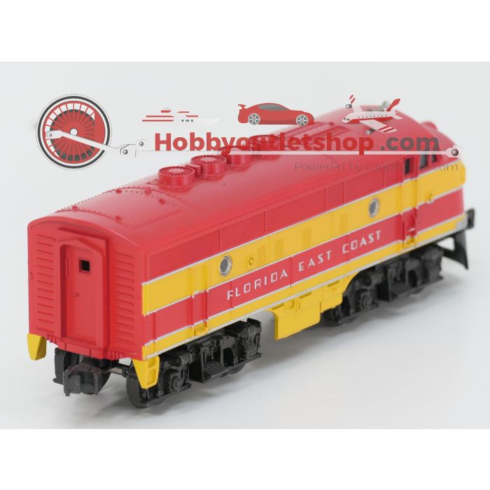 Schaal 0 RailKing RK-2007LP en RK-2012B dieseltreinstel 3-delige set F-3 A+A-Unit en B-unit van de FEC #8358 - sku: 20251022101318 - Gebraucht - Sehr guter Zustand - Bild 4