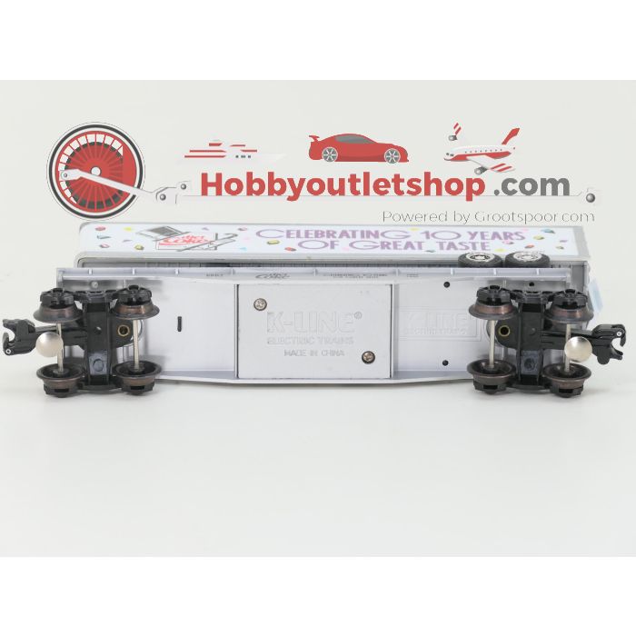 Schaal 0 K-Line K-6667TT Heavy Hauler Diet Coke 10th Anniversary Tractror/Trailer/Flatcar set #8361 - sku: 20251022024602 - Gebraucht - Guter Zustand - Bild 6