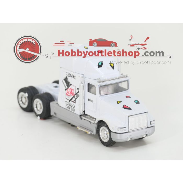 Schaal 0 K-Line K-6667TT Heavy Hauler Diet Coke 10th Anniversary Tractror/Trailer/Flatcar set #8361 - sku: 20251022024602 - Gebraucht - Guter Zustand - Bild 10