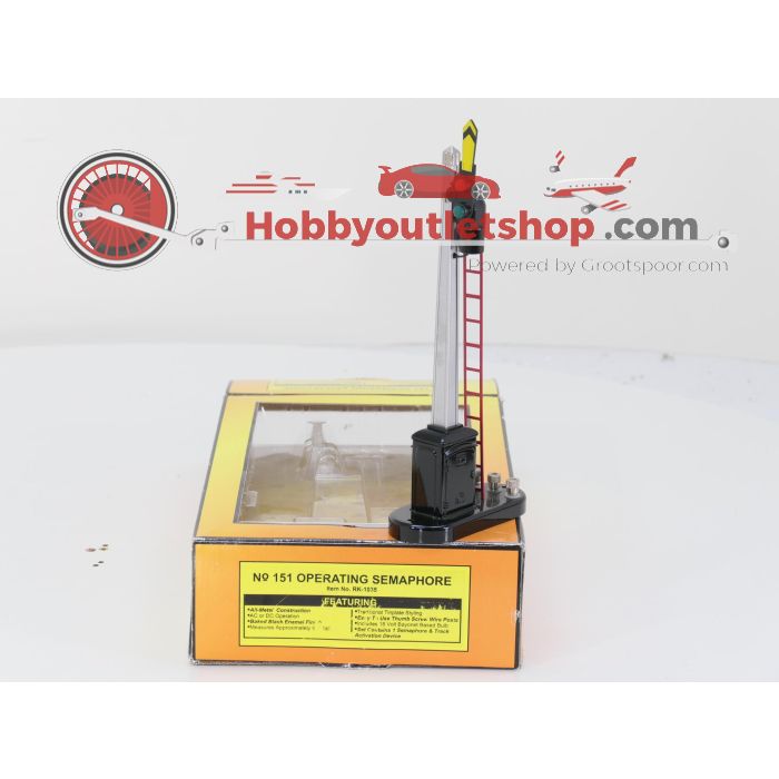 Schaal 0 RailKing RK-1035 No. 151 operating semaphone #8365 - sku: 20251023095133 - Gebruikt - Zeer goede staat - Afbeelding 6