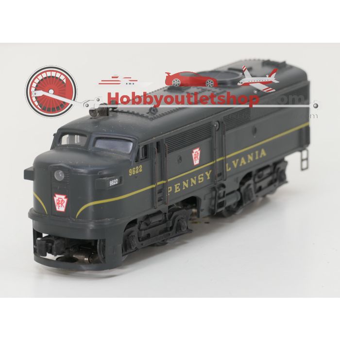 Schaal 0 K-Line diesel trein set F-3 A-B-A met personenrijtuigen van de PRR #8371 - sku: 20251023031849 - Gebraucht - Sehr guter Zustand - Bild 3