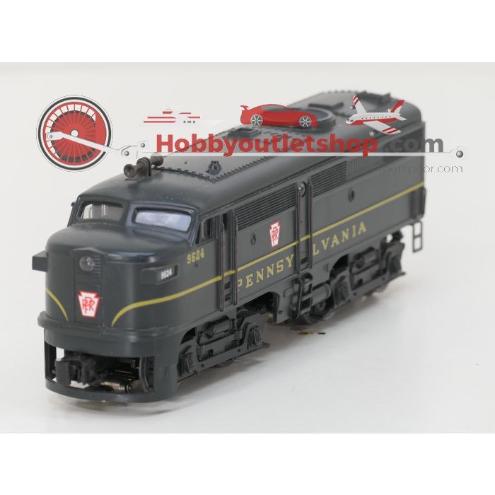 Schaal 0 K-Line diesel trein set F-3 A-B-A met personenrijtuigen van de PRR #8371 - sku: 20251023031849 - Gebraucht - Sehr guter Zustand - Bild 8