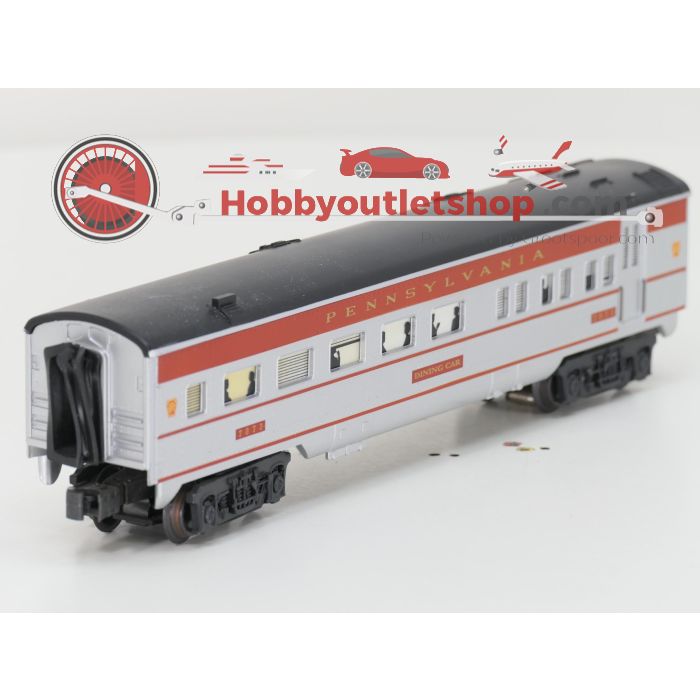 Schaal 0 K-Line diesel trein set F-3 A-B-A met personenrijtuigen van de PRR #8371 - sku: 20251023031849 - Gebraucht - Sehr guter Zustand - Bild 11