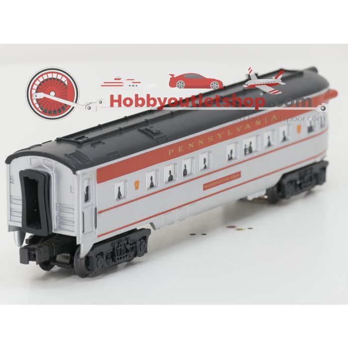 Schaal 0 K-Line diesel trein set F-3 A-B-A met personenrijtuigen van de PRR #8371 - sku: 20251023031849 - Gebraucht - Sehr guter Zustand - Bild 19