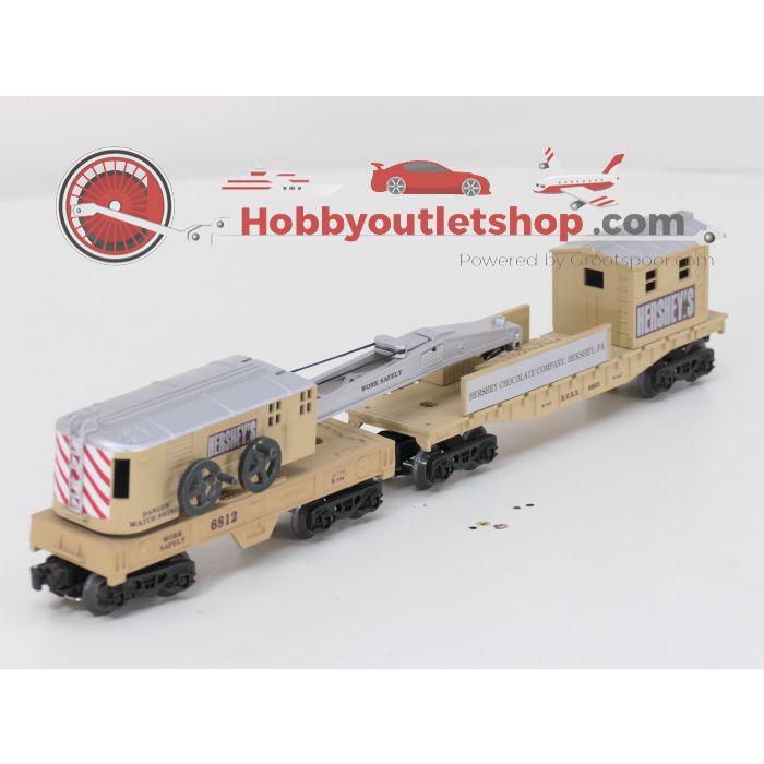 Schaal 0 K-Line K1517 Hershey's 'chocolate' work train set #8372