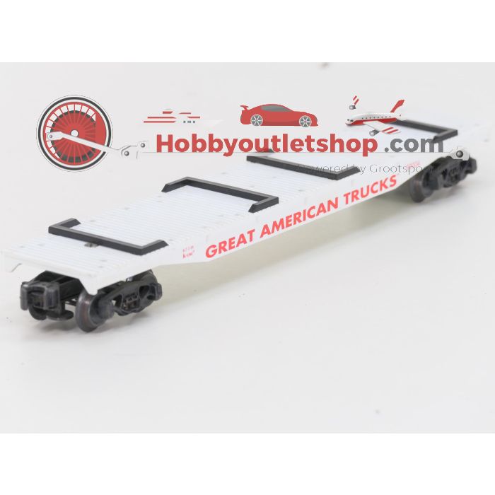 Schaal 0 K-Line 69004 en 675401 set van 2 goederenwagens, 'Great American Truck Flatcar' en 'Campbell’s Soup Tank Car' #8378 - sku: 20251029043802 - Gebruikt - Zeer goede staat - Afbeelding 8