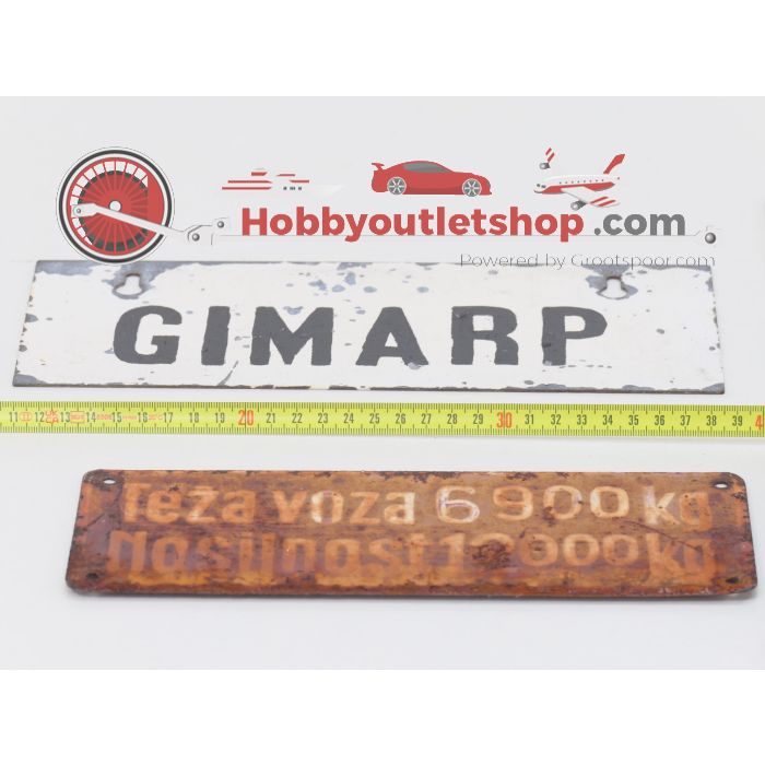 Setje van 4 schildjes