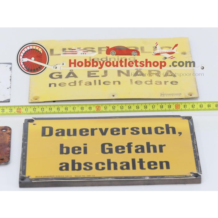 Setje van 4 schildjes