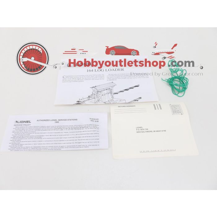 Schaal 0 Lionel 164 Log Loader #8379 - sku: 20251030021029 - Gebraucht - Sehr guter Zustand - Bild 7